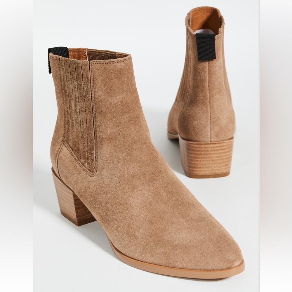 rag & bone WOMEN 
Rover Suede Ankle Boots size 36US 6 NEW Color: Camel